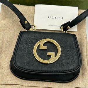 Women's Gucci, Blondie leather card case made in Italy